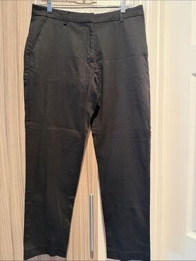 H&M Black Straight-Leg Women's Pants